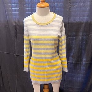 Long sleeve striped sweater